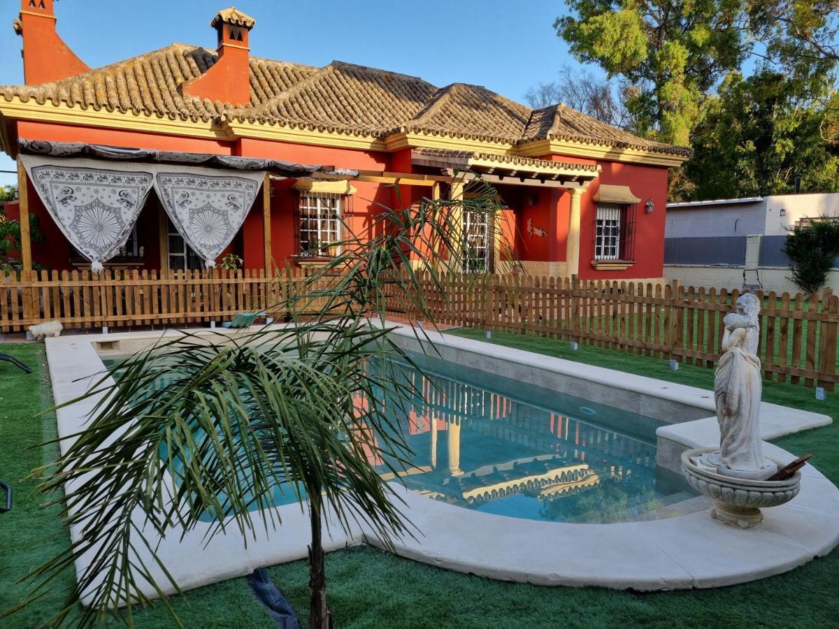 Vacaciones De Lujo.Chalet Piscina Y Playa.El Puerto El Puerto de Santa María Esterno foto